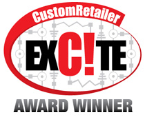 Custom Retailer Excite Award Winner