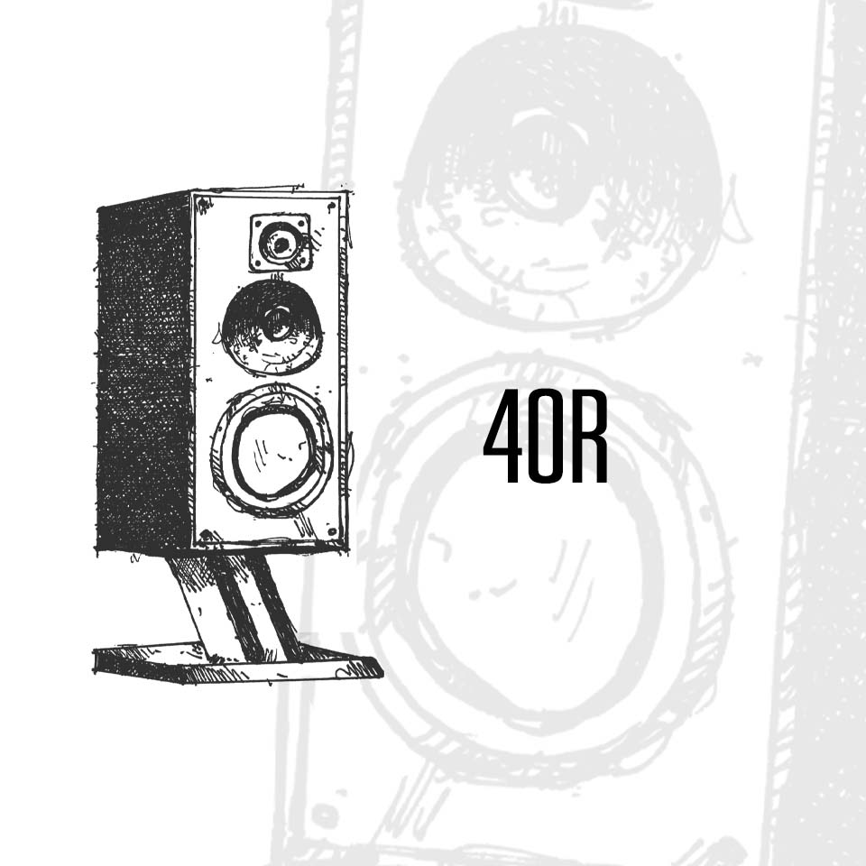 PSB Speaker 40R Sketch
